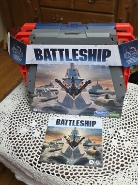 Hasbro Battleship Game - Blue, Gray, Red